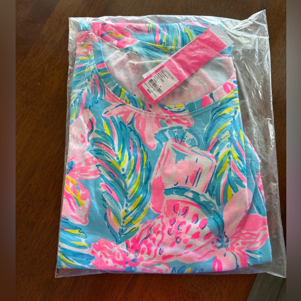 Lilly pulitzer cody dress in blue ibiza gimme me the juice NWT